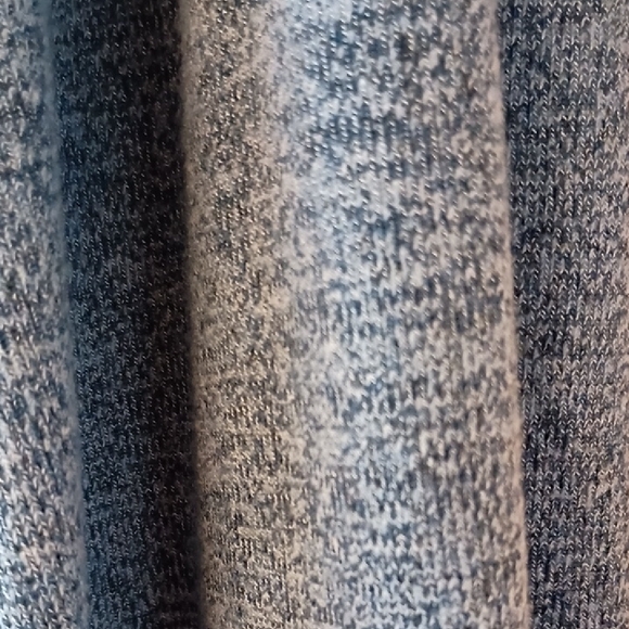 LuLaRoe Heathered Blue Draped Cardigan - Picture 5 of 6